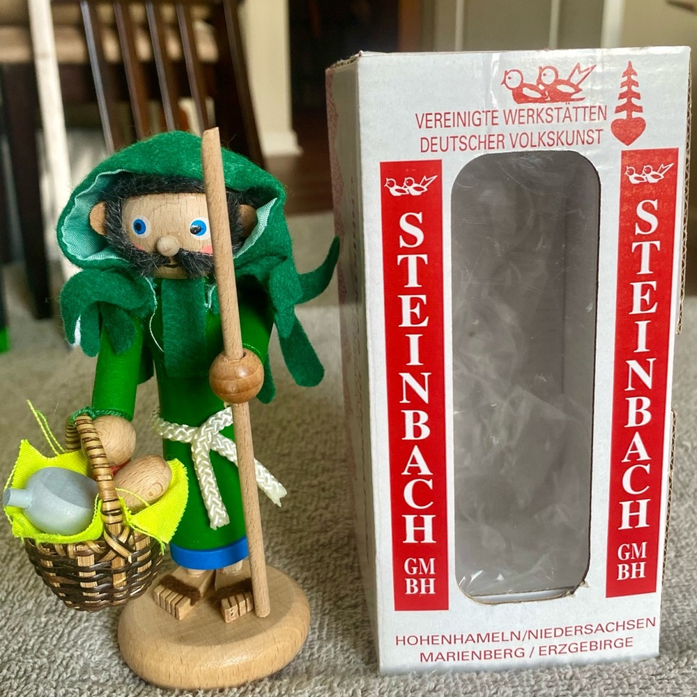 Vintage Mini Steinbach Friar Tuck Nutcracker